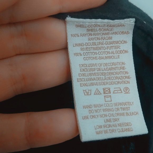 Free People Sweet Tennessee Embroidered Dress Tunic Top Black Size Small - Picture 6 of 10